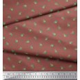 thumbnail image 3 of Soimoi Poly Georgette Fabric Leaves & Buds Floral Decor Fabric Printed Yard 42 Inch Wide, 3 of 3