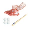 thumbnail image 1 of VONKY Kids Pitching Machine Baseball Practice Pitching Set for Indoor Outdoor Boys 3 Baseballs Pink Pink 6 Baseballs, 1 of 6