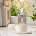 thumbnail image 4 of Binwennn Oil Diffuser Aromatherapy Diffuser With Auto Shut Off Function Diffusers For Oils Cool Mist Humidifier With Warm Lights For Home& Humidifiers for Bedroom Warm Mist with Hygrometer Humidifiers, 4 of 4