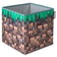 thumbnail image 3 of Lot de 2 boîtes de rangement en tissu Minecraft - TNT/BLOCK, 3 of 6