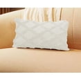 thumbnail image 1 of Fwttom Fuzzy Striped Throw Pillow Case, Sc&inavia-Style Fluff Long Striped Pillowcase Geometric Winter Cushion Cover Sofa Backrest Cover, 1 of 6