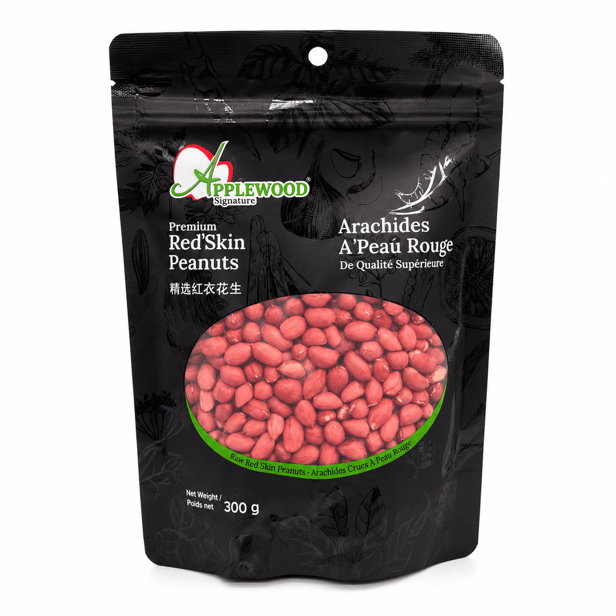 Applewood Signature Redskin Peanuts,300g