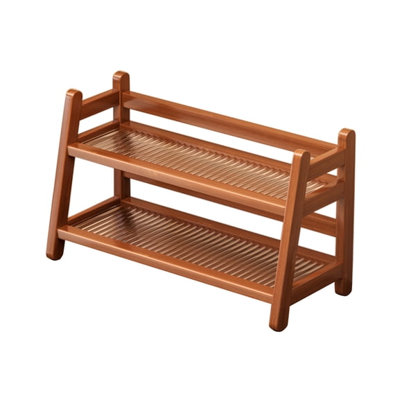 Bureaux pour Bureau à Domicile Petit Espace avec Rangement Étagère de Bureau à Double Couche 39x18x29 cm Solutions de Rangement pour Petits Espaces Étagère d'Organisation