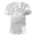 thumbnail image 4 of Birdeem Chemises pour Hommes Mode Hommes Confortables Imprimés Manches Courtes Col Rond Blouses Chemises, 4 of 12