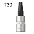 thumbnail image 1 of 1 Pcs Torx Bit Sockets 1/4 inch Driver Star Bit T30 Screwdriver Bits Impact Bit, 1 of 9