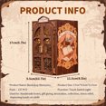 thumbnail image 4 of Tradeopia Puzzle en bois 3D – Kit DIY Bibliothèque Miniature Souvenirs de Librairie, 4 of 4