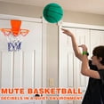 thumbnail image 4 of WLOELOEW Green Mute Ball Indoor Children'S Silent Basketball Racket Ball Sports Ball Toys Baby Sponge Ball Frame, 4 of 4