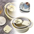 thumbnail image 1 of Iodue Cooking Utensils Sieve Set Trimming Tray With Mesh Stackable Design Lightweight Screen Flower Dry For Kitchen Baking Flour Sieve & Trim Set, 1 of 4