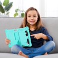 thumbnail image 4 of Étui de Protection pour Tablette avec Support D, Étui pour 10 en Silicone avec Support, Étui de Protection Convivial et Résistant pour Tablette Android de 10/10,1 Pouces, un Étui en Silicone, un Stylet Capacitif, 4 of 9
