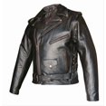 thumbnail image 1 of Allstate Leather Veste de Moto Basique AL2022 pour Hommes 60 Noir, 1 of 4