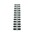thumbnail image 4 of 1 Set Glue on Nails Medium Length Files Solid Color Glue Stick Full Cover Wraps Art Decals Artificial Beauty Tool Manicure Kit Decorations 3, 4 of 6