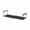 Black, variant on HCBY Expandable Under Cabinet Shelf Organizer Heavy Duty Extendable Under Shelf Storage Basket for Pantry or Laundry Room