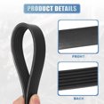 thumbnail image 4 of Unique Bargains Car Engine Multi V-Ribbed Serpentine Drive Belt for Toyota Corolla 2003-2008 1.8L No.03D145933AD, 4 of 7