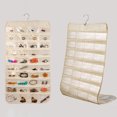 thumbnail image 4 of Funie 80 Pockets Fashion Double Sided Hanging Jewelry Display Organizer Storage Bag, 4 of 8