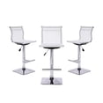 thumbnail image 1 of Heavenly Collection Tabouret réglable en maille ENSEMBLE DE 3, 1 of 8
