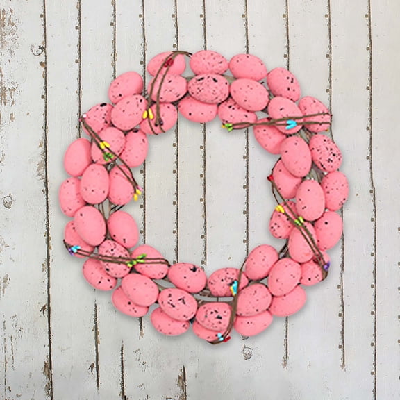 BKER Border Easter Egg Garland Creative Style Home Party Door Hanging Wall Hanging Decorations