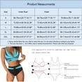 thumbnail image 3 of 2025 Women High Waisted Bikini Underwire Swimsuits for Women Plus Size Push Up Two Piece Racing Swimsuit Women Plus Swimsuits Vintage Swimsuit Two Piece Retro Ruched High Waist Print Bikini, 3 of 7