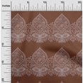 thumbnail image 1 of oneOone Silk Tabby Fabric Leaves & Floral Block Decor Fabric Printed BTY 42 Inch Wide, 1 of 4