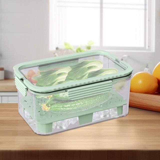 Boîte de Conservation et de Stockage au Froid pour Pique-Nique Extérieur avec Poignée, Réfrigération Durable pour Aliments et Boissons, Sac à Glace, Boîte de Conservation