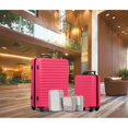 thumbnail image 4 of Remis à Neuf Jetstream 50553764 Coque Rigide Ensemble de Bagages 5 Pcs Rose, 4 of 7