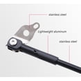 thumbnail image 3 of Béquille de Vélo de Remplacement Accessoire de Cyclisme Extérieur Pièces Modifiées Professionnelles avec Support de Corps de Vélo Facile Béquilles Latérales Rouges 20 Po, 3 of 9
