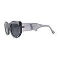 thumbnail image 4 of Mod Lunettes de Soleil pour Femmes à Grand Oeil de Chat Carrées Noir Ardoise, 4 of 4