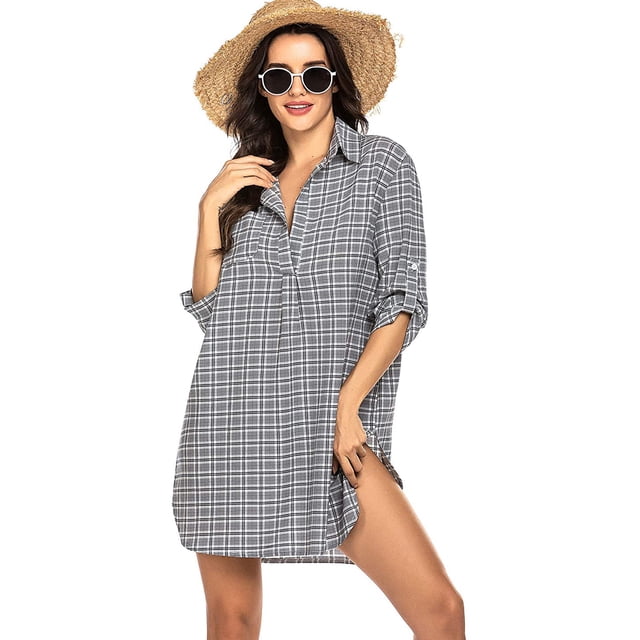 Sorties de Plage pour Femmes Maillot de Bain pour Femmes Chemise de Plage de Plage Bikini Tenue de Plage Maillot de Bain Robe de Plage Sorties de Plage pour Femmes en Liquidation