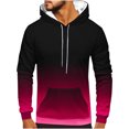 thumbnail image 1 of QIPOPIQ Sportswear Men's Pullover Club Hoodie Clearance, 1 of 4