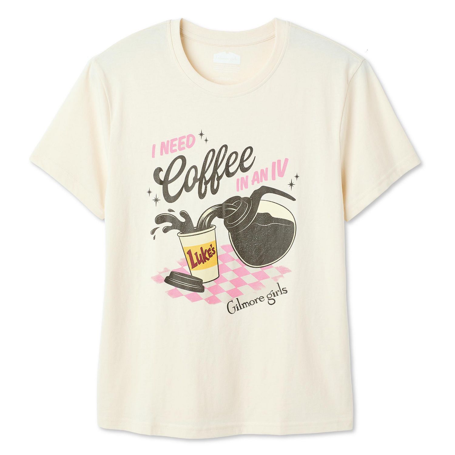 T-shirt à imprimé graphique Gilmore Girls pour femmes