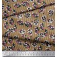 thumbnail image 2 of Soimoi Poly Georgette Fabric Stripe & Floral Artistic Print Sewing Fabric Yard 52 Inch Wide, 2 of 3