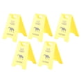 thumbnail image 1 of 5 Pcs Panneau Amusant de Vomissements de Chat, Construction Robuste en ABS Étanche Design Unique Indicateur d'Avertissement de Vomissements pour Animaux de Compagnie pour Collègues de Bureau 2.64 X 3.94 Po, 1 of 7