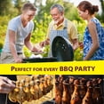 thumbnail image 2 of Poêles en Acier Inoxydable pour la Cuisson Support de Grille pour Ailes et Jambes de Poulet en Acier Inoxydable pour Fête Bbq, 2 of 9