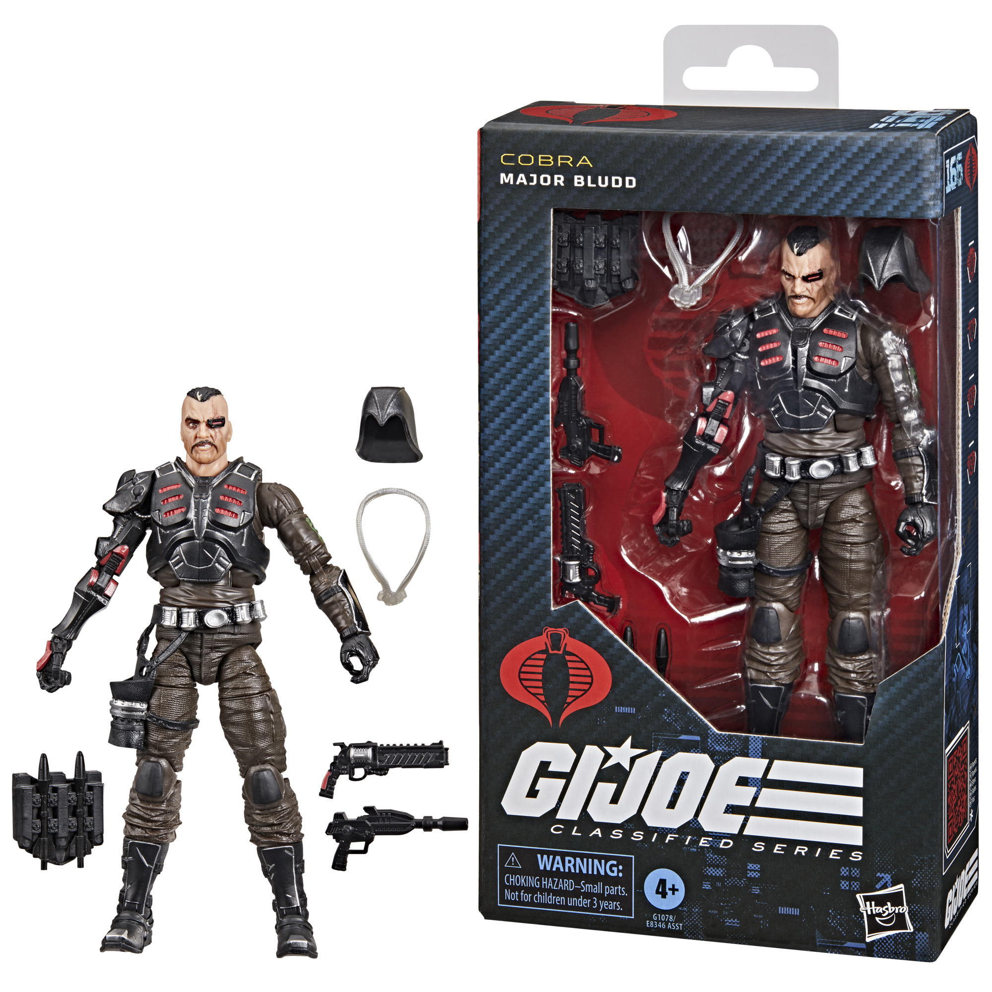 G.I. Joe Classified Series #166, Major Bludd, 6 Inch Action Figure