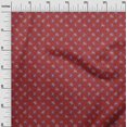 thumbnail image 3 of oneOone Cotton Cambric Red Fabric Tortoise Craft Projects Decor Fabric Printed By The Yard 42 Inch Wide, 3 of 5