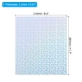 thumbnail image 2 of Unique Bargains A4 Holographic Cardstock, 10 Pack Metallic Iridescent Mirror Paper Sticker Foil Board, Style 2, 2 of 6