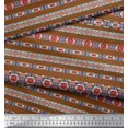 thumbnail image 3 of Soimoi Silk Fabric Aztec Southwestern Print Fabric by The Yard 42 Inch Wide, 3 of 3