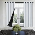 thumbnail image 4 of Elegant Top Design Curtains For Complete Light Blocking And Thermal Insulation Room Darkening Drapes With Installation, 4 of 4