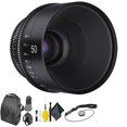 thumbnail image 1 of Xeen by Rokinon 50mm T1.5 for PL + Deluxe Lens Cleaning Kit, 1 of 6