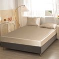 thumbnail image 1 of Pure Mulberry Silk 22 Momme Seamless Fitted Sheet, 1 of 1