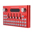 thumbnail image 3 of F007 Metal Shell 1200mA DC5V/1A USB Mobile Phone Computer BT Live Sound Card Red, 3 of 9