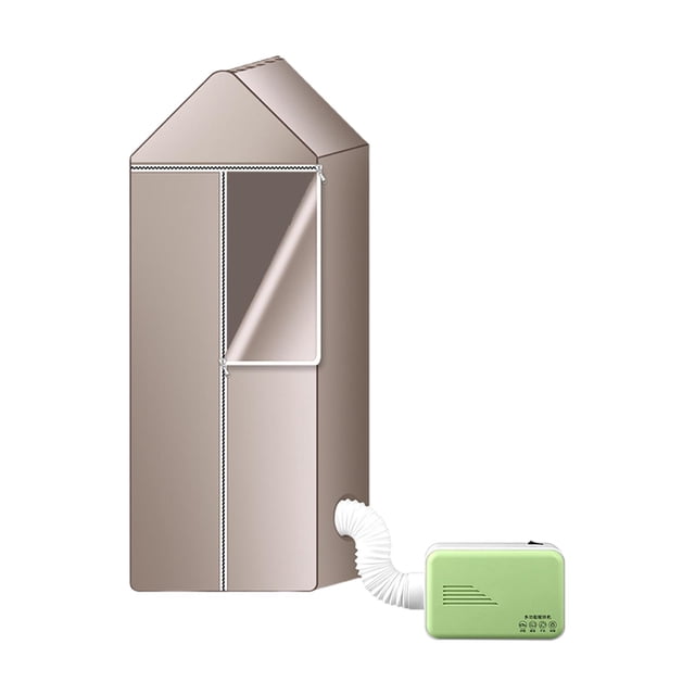 jifeng Séchoir à Vêtements Électrique, Séchoirs à Vêtements Multifonctions, Séchage Rapide, Mini, Faible Bruit, 110 V, Vert