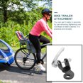 thumbnail image 1 of BESTYASH 1Pc Black Steel Bike Trailer Coupler Easy Install Universal Bike Attachment, 1 of 8