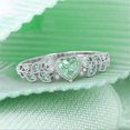 thumbnail image 3 of Daisyyozoid Ladies Fashion Wedding Love Heart Diamond Ring, 3 of 3