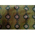 thumbnail image 4 of oneOone Cotton Silk Fabric Leaves & Floral Block Printed Craft Fabric BTY 42 Inch Wide, 4 of 4