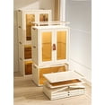 thumbnail image 3 of Garde-robe Pliable Simple Armoire Portable Armoire à Vêtements Chambre Chambre de Bébé Armoire Installation Rapide Gratuite Commode Armoire de Rangement, 3 of 3