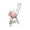 Blanc, variante sur Siruishop Poussette Miniature Jouet Jeu d'Imitation Simulation Décoration de Maison de Poupée pour Bébé Noir