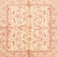 thumbnail image 1 of Ahgly Company Indoor Square Abstract Khaki Gold Oriental Area Rugs, 8' Square, 1 of 6