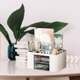 thumbnail image 4 of veasfak Organizer Pencil Storage Box with Drawers Multifunctional for Home Decor Desktop White, 4 of 9