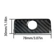 thumbnail image 3 of Real Bright Soft Car Interior Carbon Fiber Sticker DecorationCarbon Fiber Interior Glove Box Handle Cover For Toyota Camry 2007-2011Auto Car Protection Interior Accessories, 3 of 8