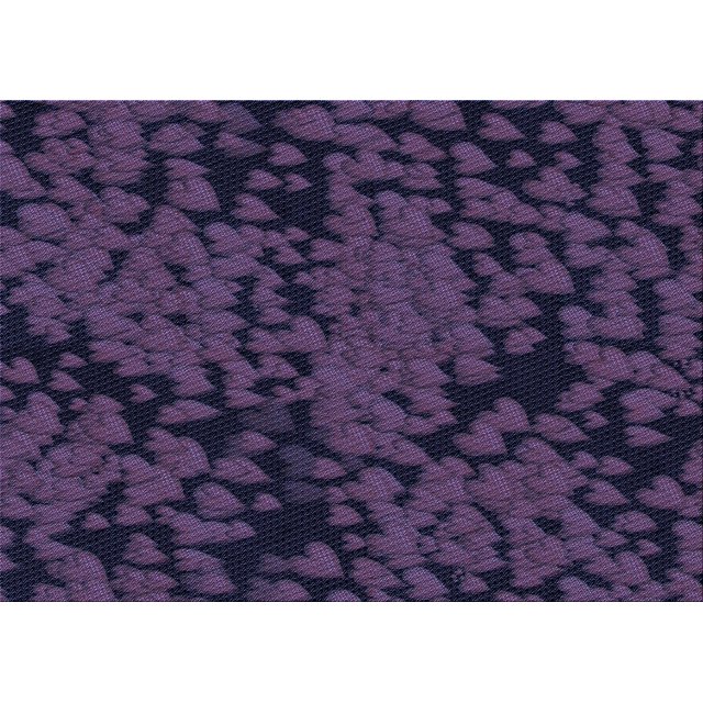 Ahgly Company Machine Washable Indoor Rectangle Transitional Deep Purple Area Rugs, 5' x 8'